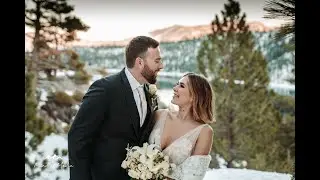 Crystal and Pauls Intimate Winter Wedding in Tahoe at Emerald Bay!