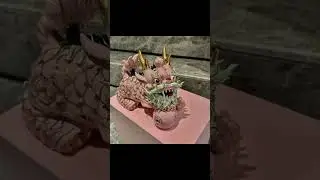 Ceramic dragon in the works.#dragon #ceramics  #clayart #ornaments #chineseculture #homedecor #deer