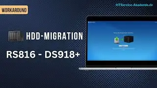 Synology Test: Festplatten Migration von einer RS816 zu DS918+