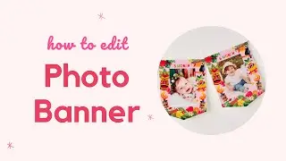 How to Edit Milestone Photo Banner on Corjl | Pigsy Party
