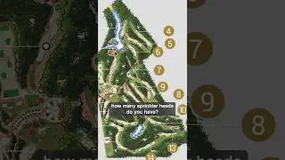 The Hidden System That Keeps Golf Courses Alive! 🌍 #Shorts #GrowGolf