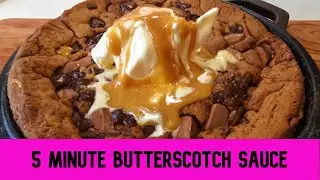 Quick & Easy Two Ingredient - Butterscotch Sauce - Gluten Free