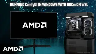 Run ComfyUI on Windows with AMD ROCm™ and WSL | Step-by-Step Install Guide