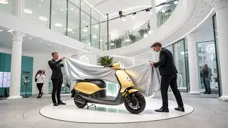 2. Unreal EV Reveal! BMW CE 02 in Matte Yellow Steals the Show! 😍🔥