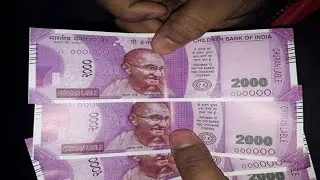Fake Rs. 2,000 Notes By 'Children Bank of India' || At SBI ATM In Delhi || Sakshi TV