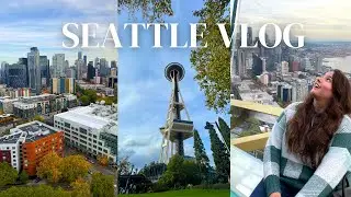 Our trip to Seattle! | vegan food, Space Needle, HUGE REI