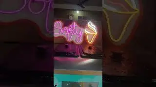 neon sign board done by Matrix grafics..
