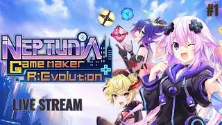 [#1] Hanging out with Nep Nep! #NeptuniaGameMaker #keymailer #sponsored