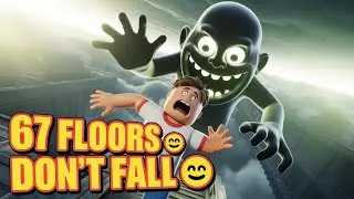 UPAR MONSTER 😈 | Climb Scary 67 Kid Tower #roblox 