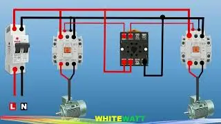 Twin timer connection |how to connect twin timer with motor