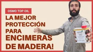 C&oacute;mo  PROTEGER una encimera de MADERA ✅ [Aceite-Cera Top Oil de Osmo]