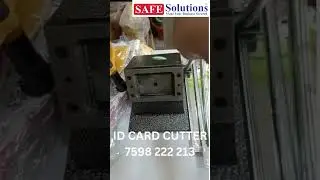 ID CARD CUTTER | YT-2024 | IST SAFE SOLUTIONS | COIMBATORE #skill  #business #coimbatore