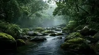 LIVE &bull; Calm Study Night River ASMR 🌙 Soft Flowing Water for Focus, Study & Relaxation (No Music)