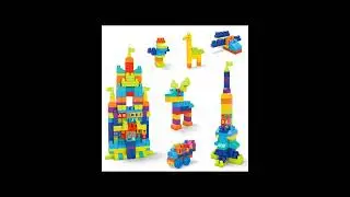 Mega Bloks Even Bigger Building 300-Piece Bag