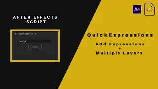 How to Add Expressions to Multiple Layers in After Effects