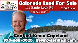 114 Eagle Rock Rd | Lost Park Ranch Land w/ Private Fishing