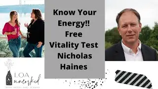Know Your Energy with Free Vitality Test - Nicholas Haines