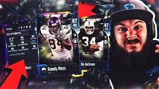 INSANE BO JACKSON AND RANDY MOSS!! MADDEN 18 PACK OPENING
