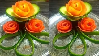 Salad decorations ideas |salad decor ideas| Salad decor krne ka asaan tarika by Mehar's Food Secrets