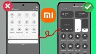 Impostazioni del Centro di Controllo di Redmi 14C | Modifica Centro di Controllo su Redmi 14C |