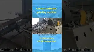 Calcium Carbonate grinding machine, Achieve perfect powder, from 5 to 1500 microns!