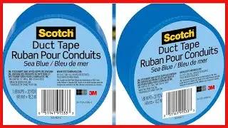 Great product -  Scotch Duct Tape, Sea Blue, 1.88-Inch by 20-Yard
