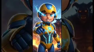 Danav vs Vir Robot Boy | Gaon ki Sabse Badi Ladai ⚔️ #viral #vir #robot #explore #shorts