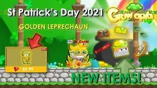 ST.PATRICK 2021 + MAKING NEW ITEM + DONATE 9K LGRID (PROFIT??!?) | Growtopia
