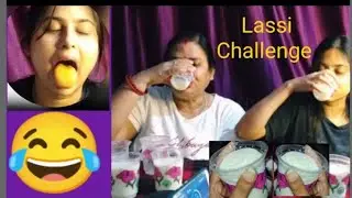 10 Glass LASSI Challenge |Lasdi Drinking competition 🥳