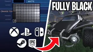 *UPDATED 2022* EVERY WAY TO GET A FULLY BLACK CAR IN ROCKET LEAGUE!