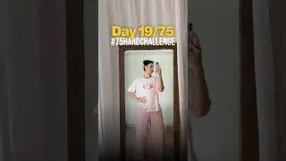 Day 19/75 hard challenge!&nbsp;✨