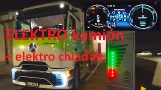 Elektrick&yacute; kamion Mercedes eActros 600 u Lidlu v Rakovn&iacute;ku 🥰😇