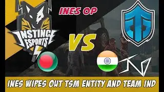 Bangladeshi Team INES wipes out TSM ENTITY and Team IND | PUBGM Villagers eSports Highlights