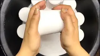 Asmr - baking soda - White - red - pink - 3 videos