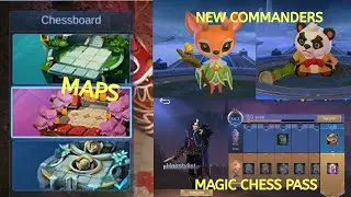 MAGIC CHESS PASS + NEW COMMANDERS AND MAPS