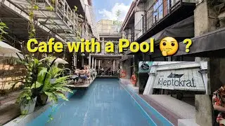 Kafe Kleptokrat Cafe Restaurant Mingle Balcony by the Pool Private Dining and Homestay