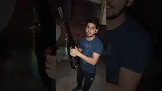Titen Double barrel Air Gun Sound Test #shorts