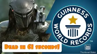 Killed fireteam in 61 seconds!!! World Record Predator: Hunting Grounds