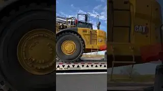 Highway Haulers -- Empire Transport Hauling A CAT 623 Scraper -- Gold Canyon, Arizona 9-22-25
