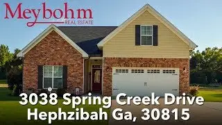 3038 Spring Creek Drive, Hephzibah Ga, 30815