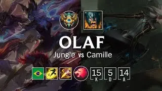 Olaf Jungle vs Camille - BR Challenger Patch 8.20