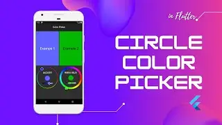 Flutter Circular Color Picker Example | Flutter Tutorials | Flutter Packages
