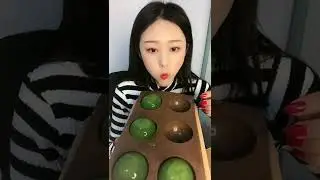 ASMR FROZEN FRUITS 🍉🍇🍓CRUNCHY ICY❄️ASMR COLOR ICE Eating Sounds  1893