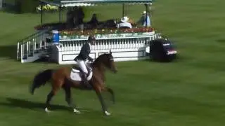Ian Millar riding Teddy