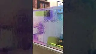 Rainbow colour glass Film #glassfilm #glass #rainbow #interiordesign #glasscolour #beautiful