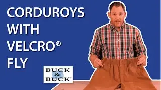 ADAPTIVE CLOTHING - CORDUROYS FOR EASIER DRESSING