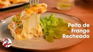 Peito de frango recheado: leve e suculento