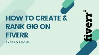 How to do Fiverr SEO in 2021| Fiverr Gig Ranking in 2021 | Fiverr Tips | Fiverr Tutorials