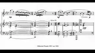 Water Lilies (1992) by Michel Plourde arr. for flute & harp