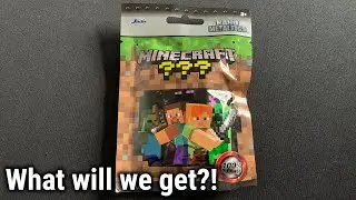 Minecraft Nano Metalfigs Mini Figure Opening!